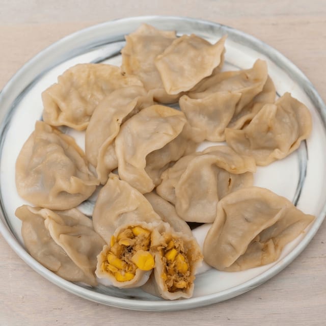 Chicken & Corn Dumplings.