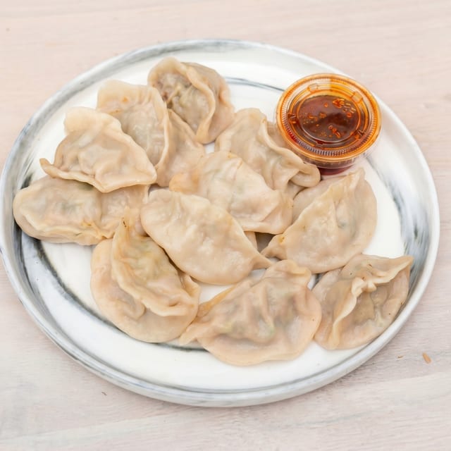 Lamb & Zucchini Dumplings.