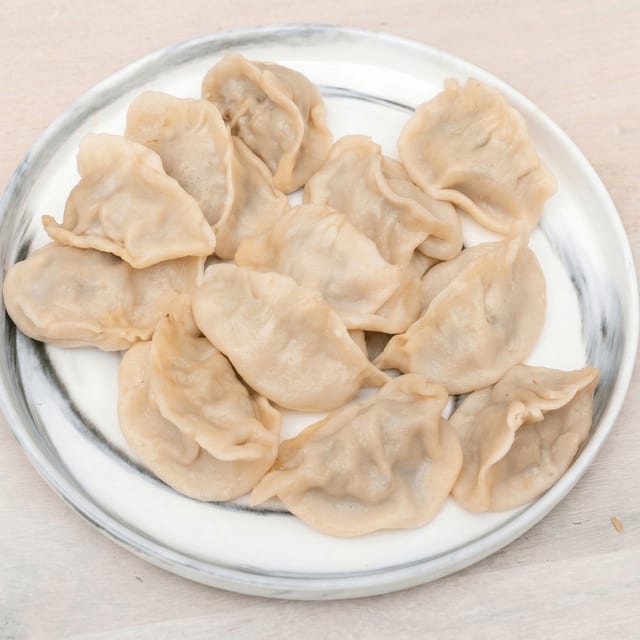 Lamb & Zucchini Potstickers.