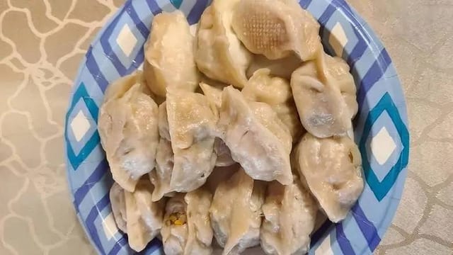 Pork & Cabbage Dumplings.